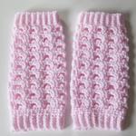 Picot Baby Legwarmers ~ FREE Crochet Pattern