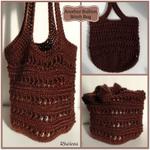 Another Bullion Stitch Bag ~ FREE Crochet Pattern