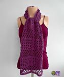 Summer Crochet Lace Scarf ~ FREE Crochet Pattern