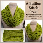 A Bullion Cowl ~ FREE Crochet Pattern