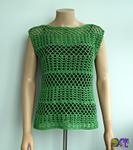 Summer Crochet Lace Top ~ FREE Crochet Pattern