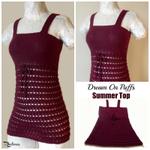 Dream On Puffs Summer Top ~ FREE Crochet Pattern