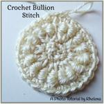 Crochet Bullion Stitch - Photo Tutorial