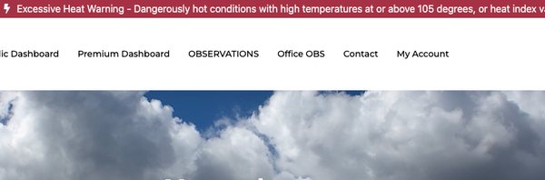 From WeatherTap