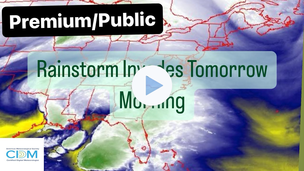 Rainstorm Invades Tomorrow Morning