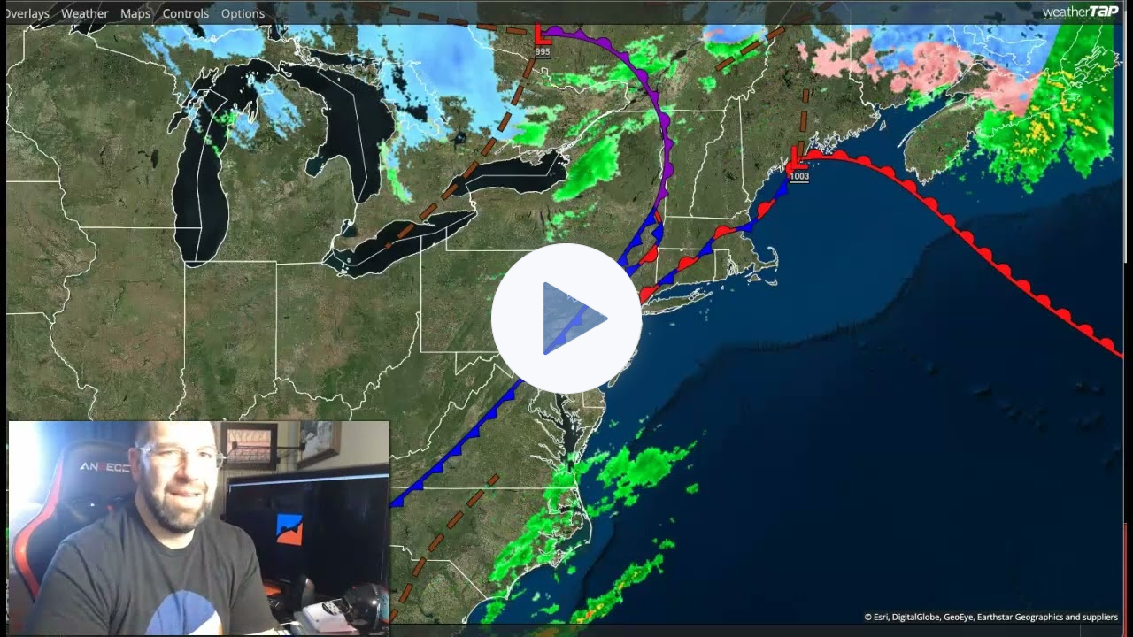 A Warm, Active Weather Pattern Continues
