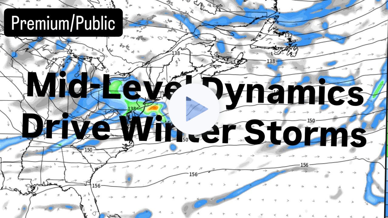 Mid-Level Dynamics Drive Winter Storms