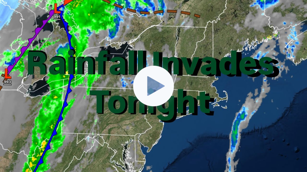 Rainfall Invades Tonight