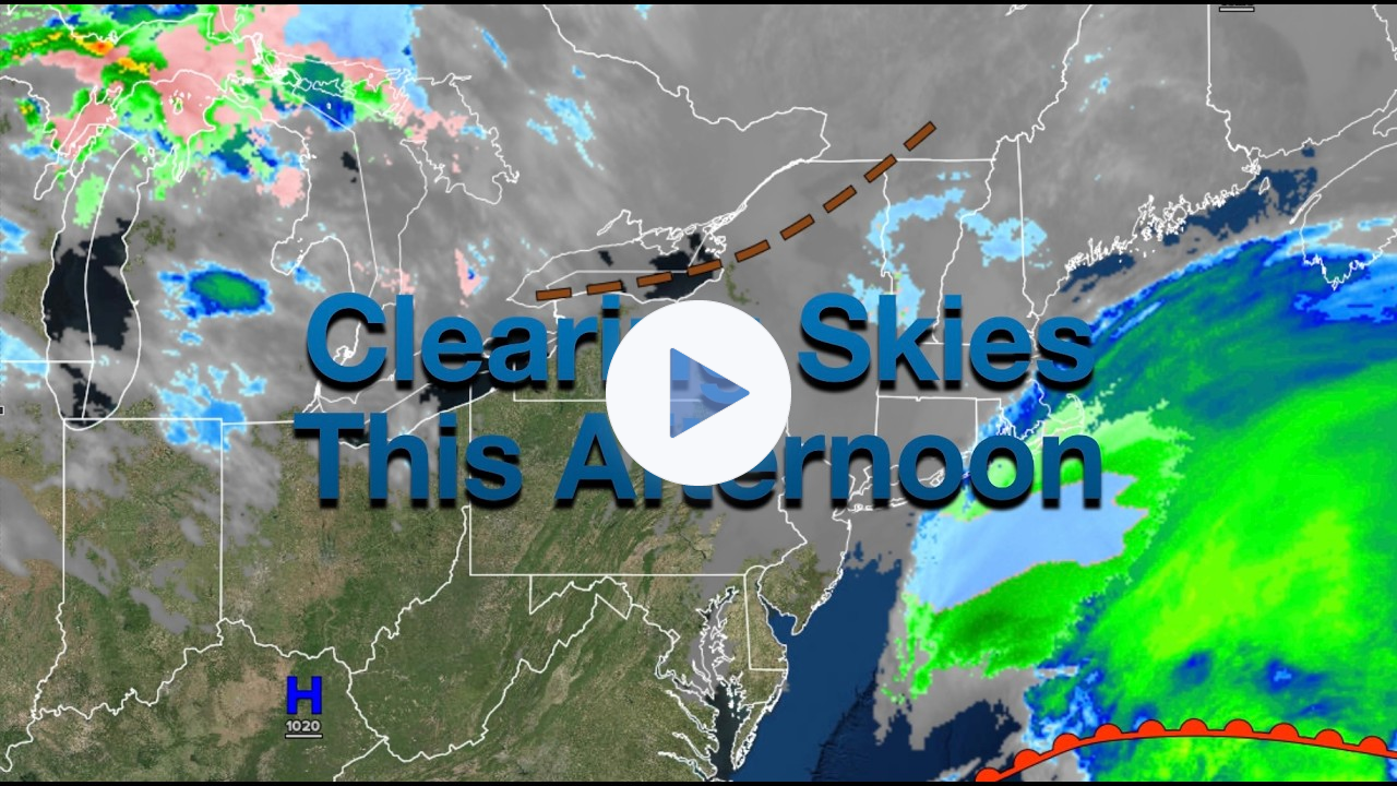 Clearing Skies This Afternoon