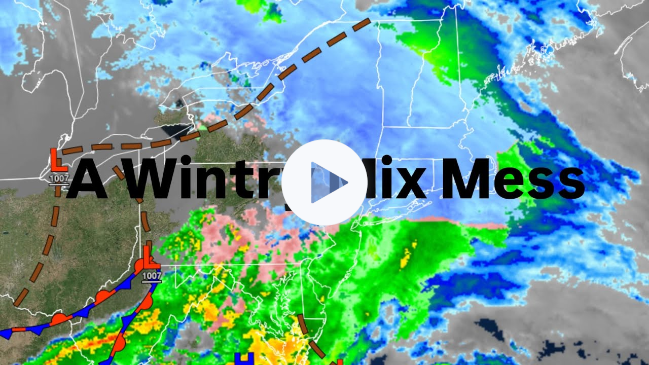 A Wintry Mix Mess