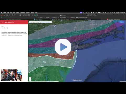 Live Update Of The February 13, 2024 Winter Storm 12 PM