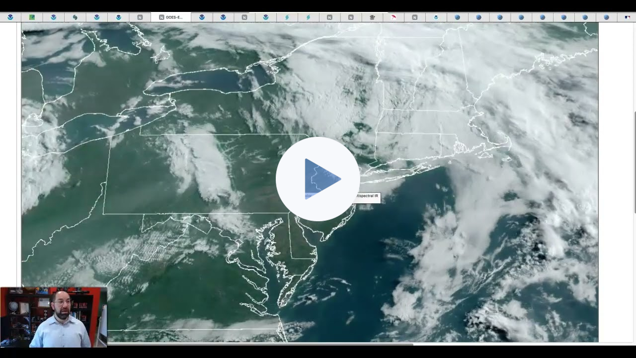 The Cool, Active Weather Pattern Returns