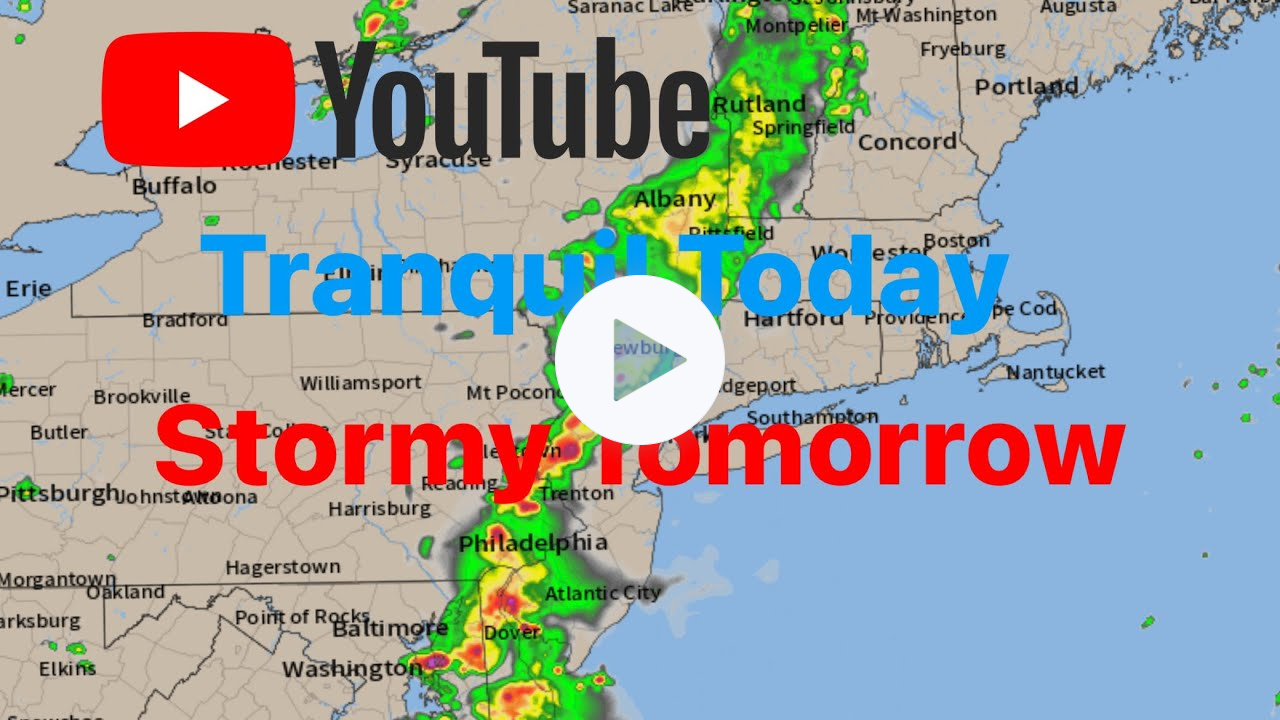 Tranquil Today, Stormy Tomorrow