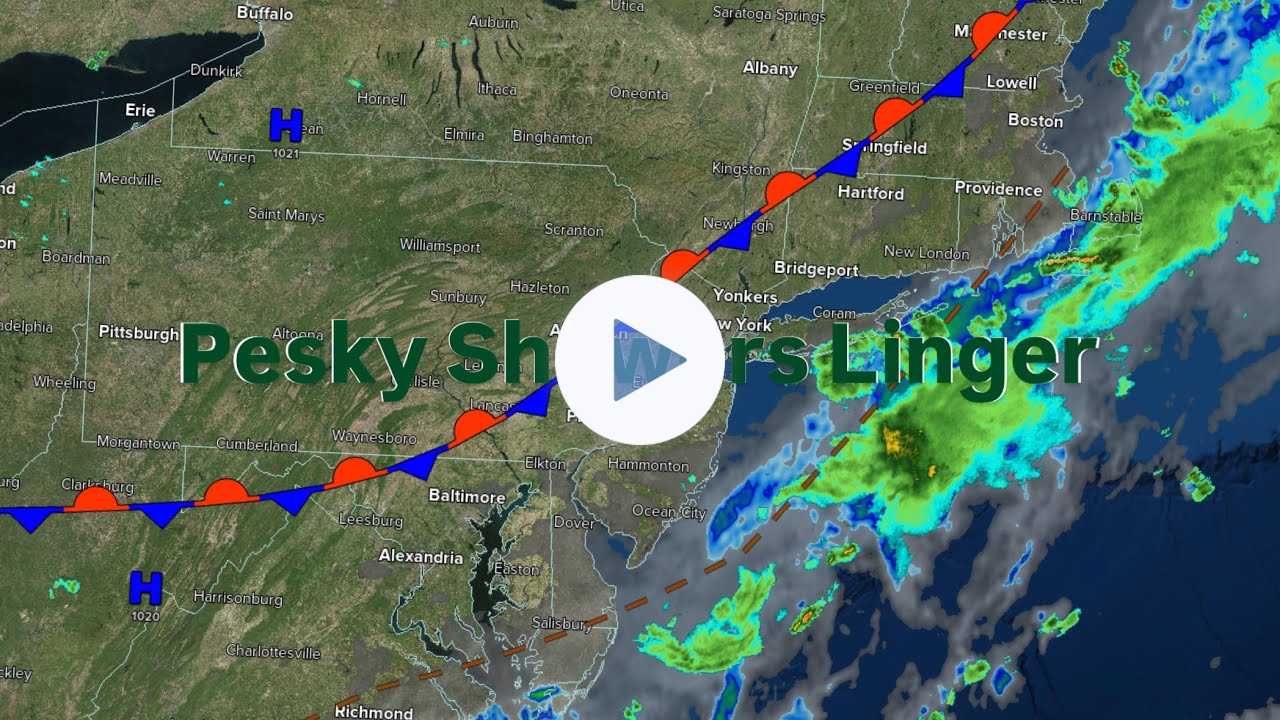 Pesky Showers Linger