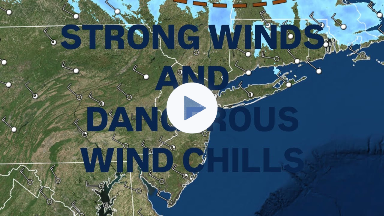 Strong Winds And Dangerous Wind Chills