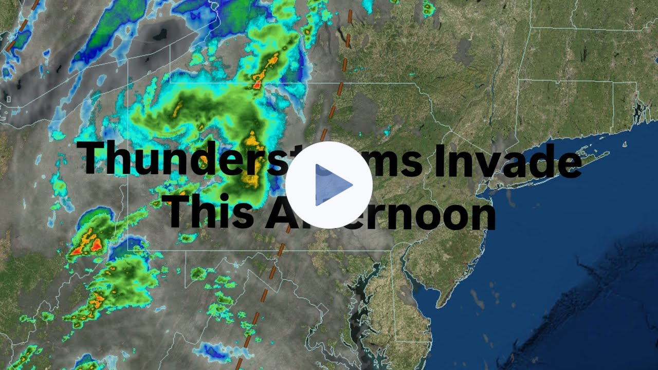 Thunderstorms Invade This Afternoon