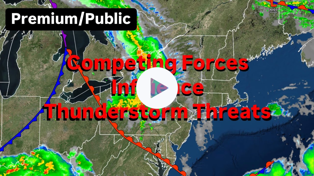 Competing Forces Influence Thundrestorm Threats