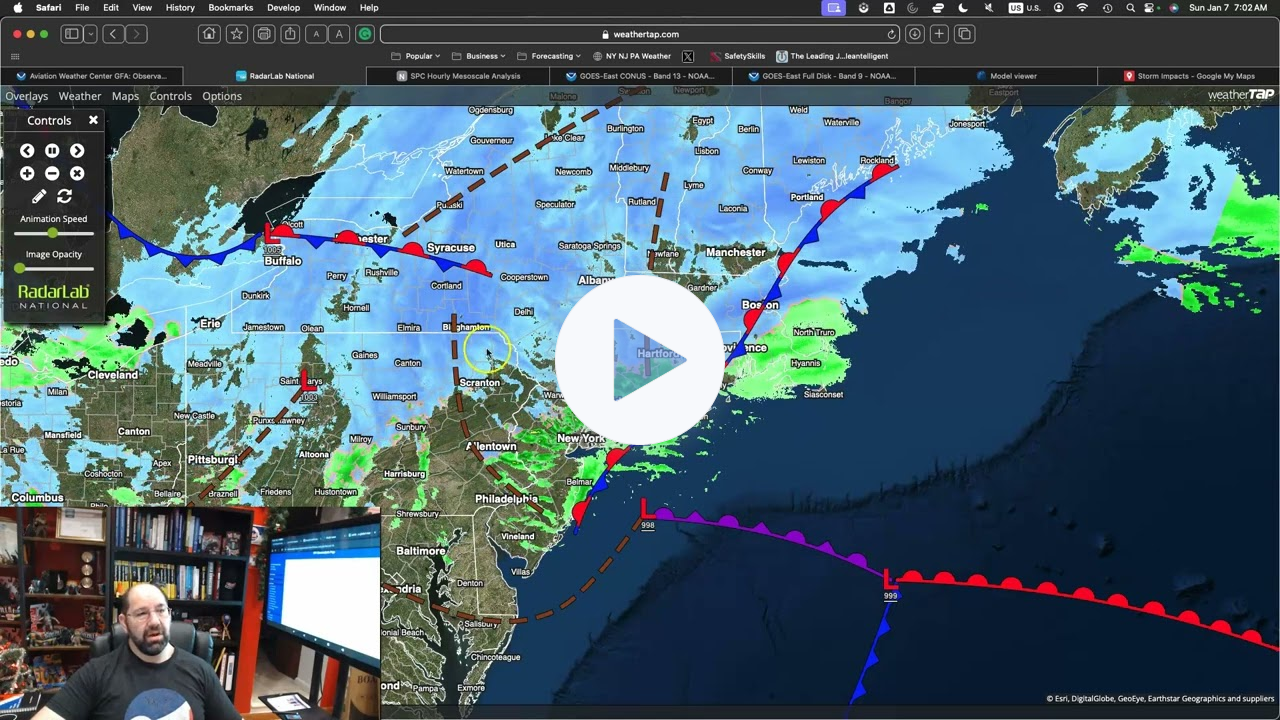 Storm Update January 7, 2024 7 AM