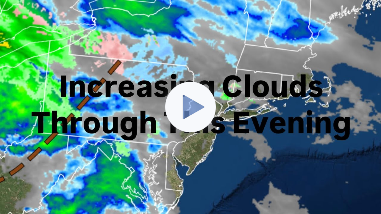 Increasing Clouds Through This Evening
