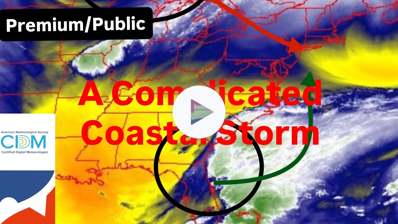 A Complicated Coastal Storm