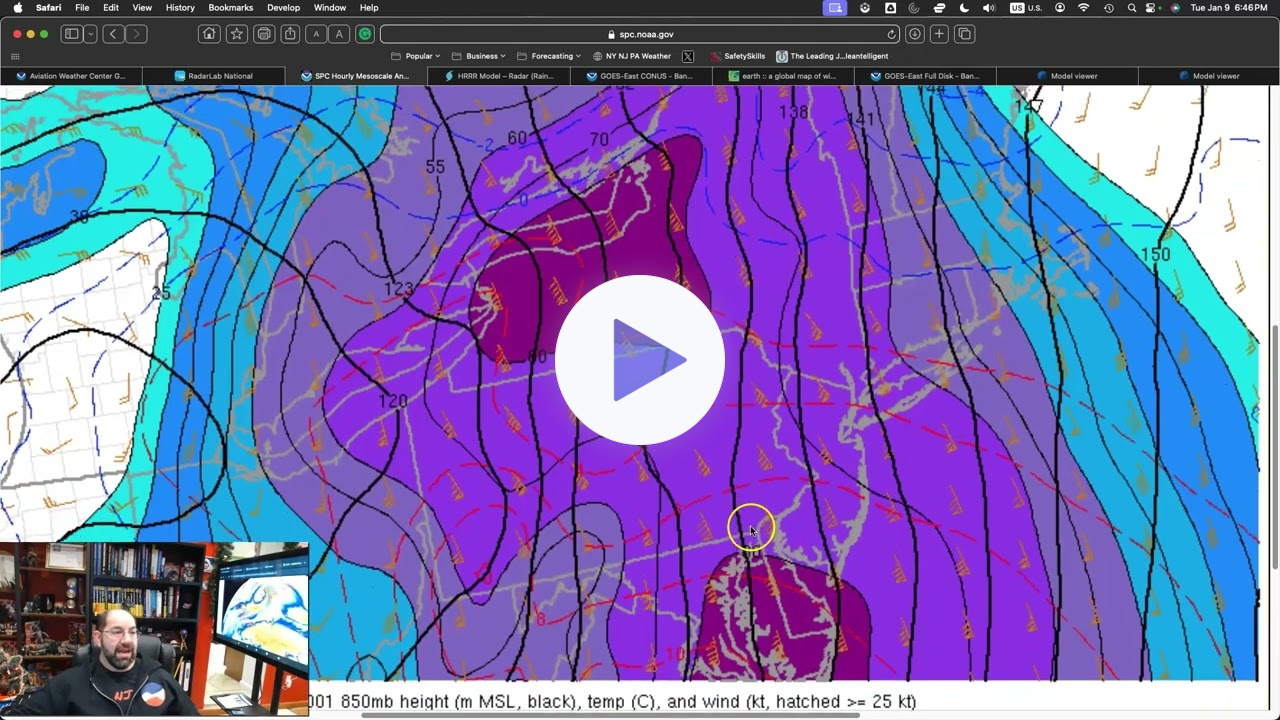 Storm Update On January 9, 2024 7 PM