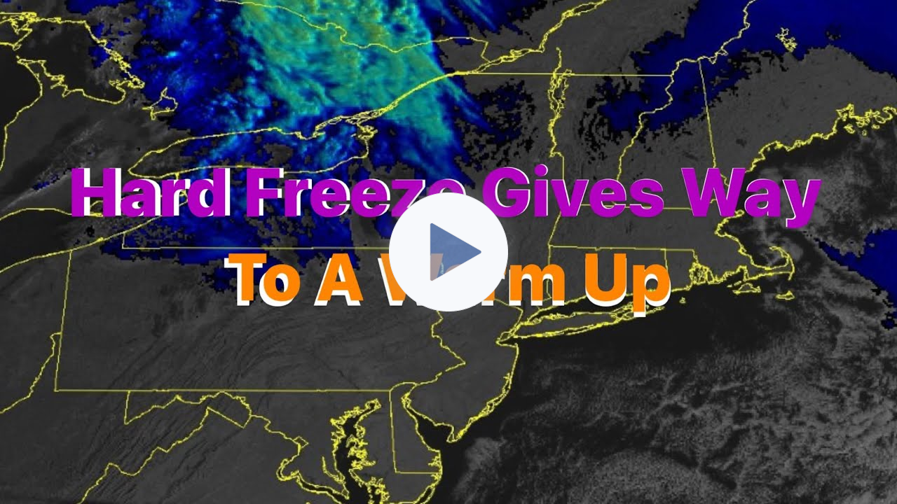 Hard Freeze Gives Way To A Warm Up