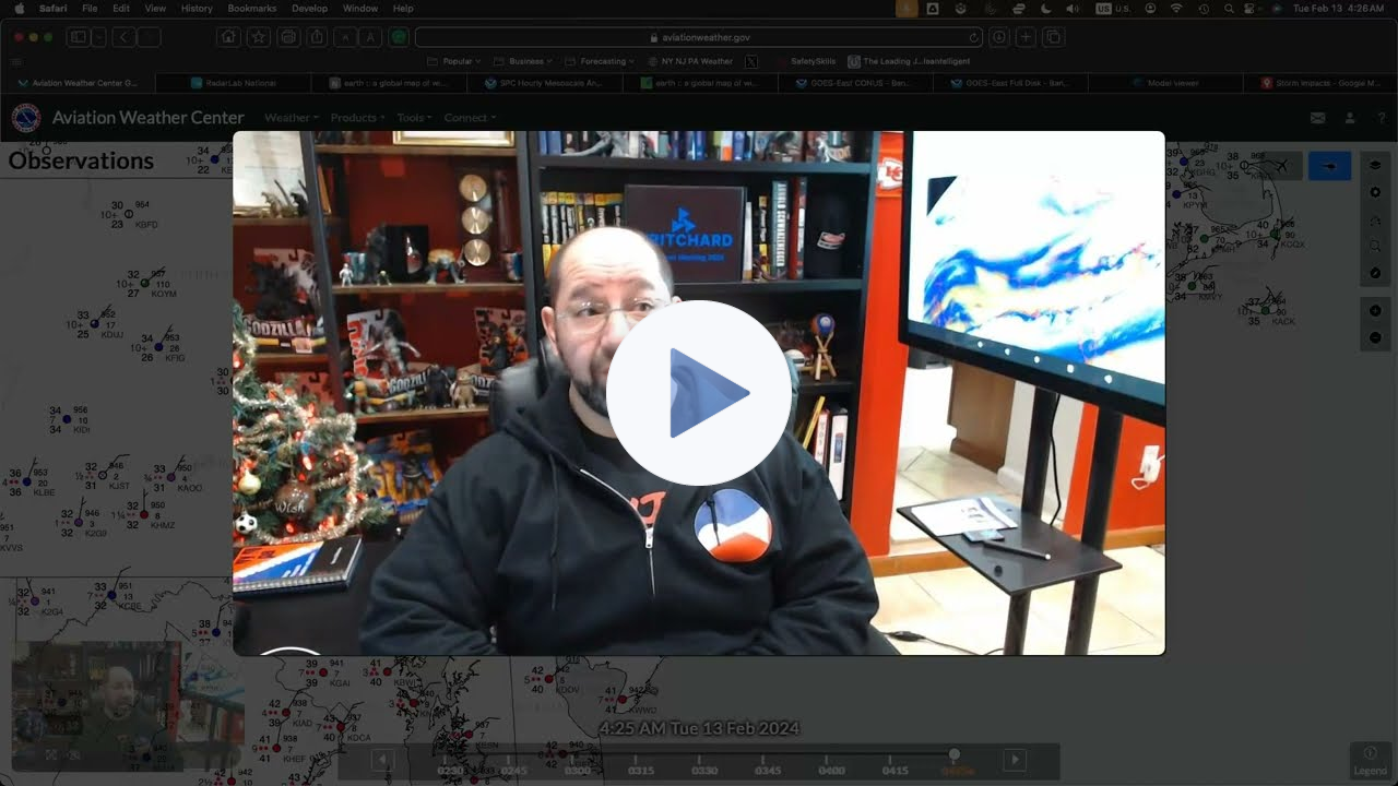 Live Update Of The February 13, 2024 Winter Storm 4:30 AM