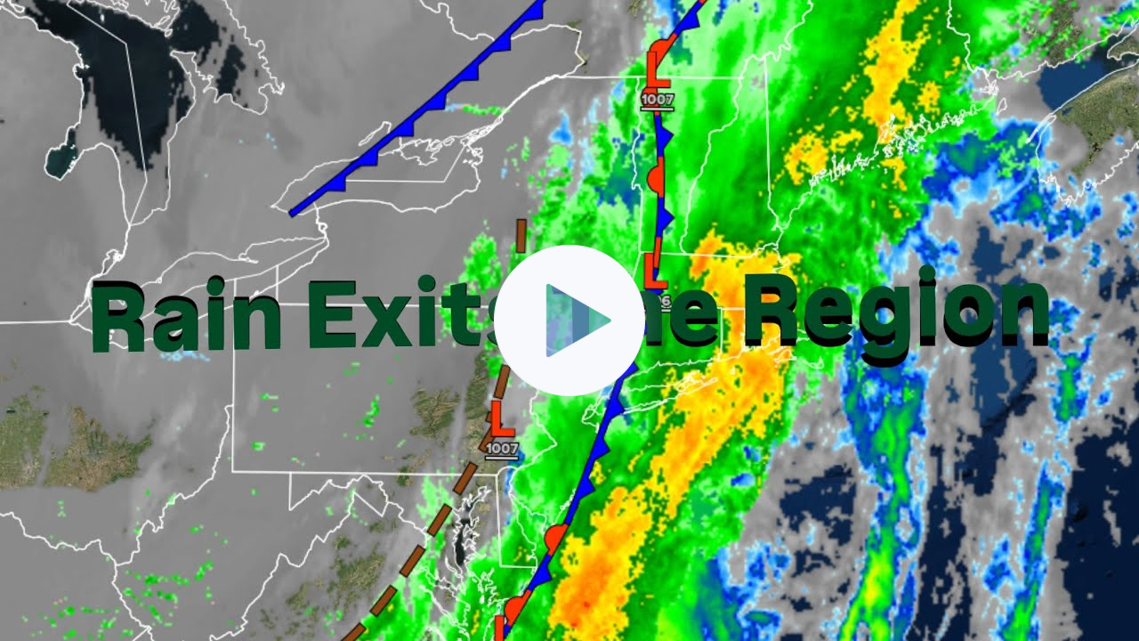 Rain Exits The Region