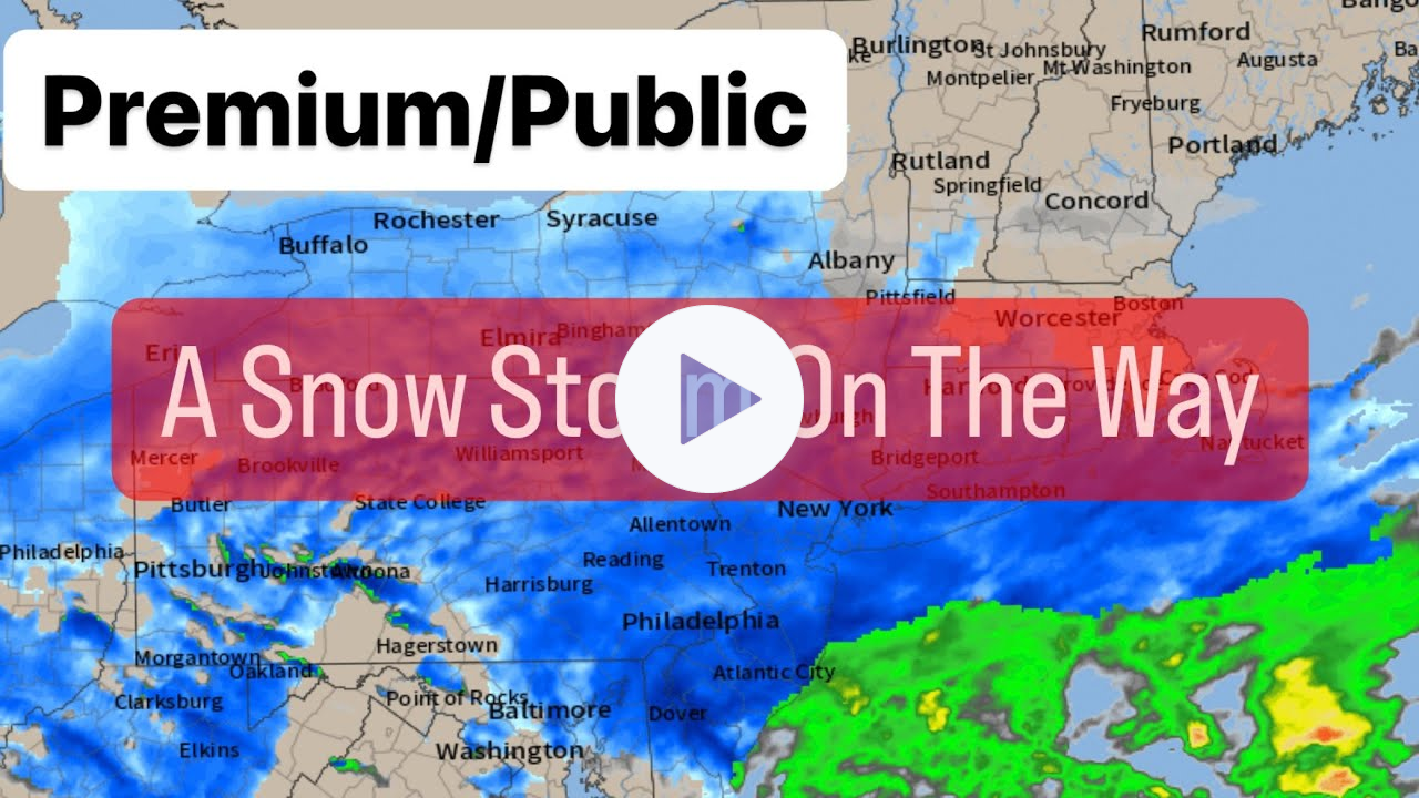 A Snow Storm On The Way