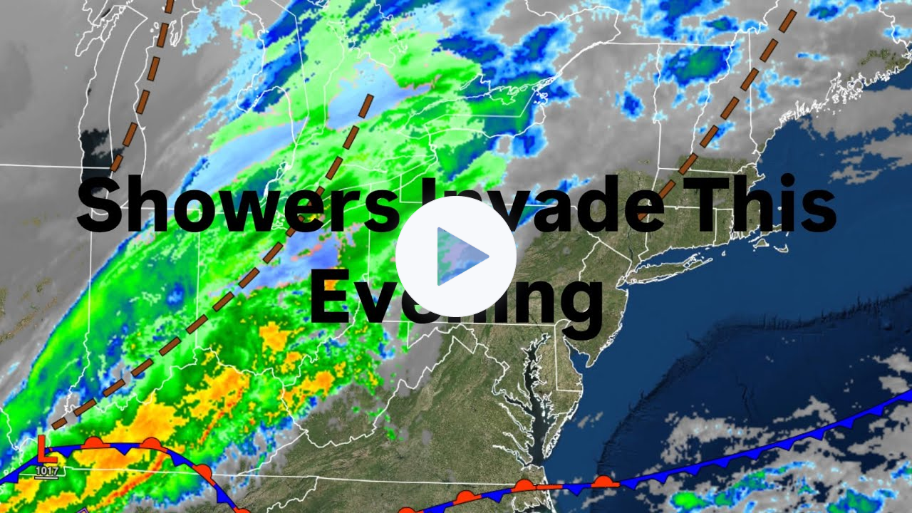 Showers Invade This Evening