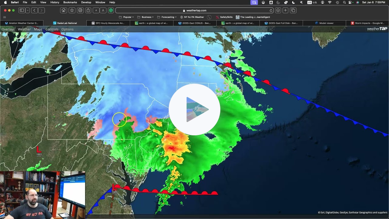 Storm Update January 6, 2024 8 PM