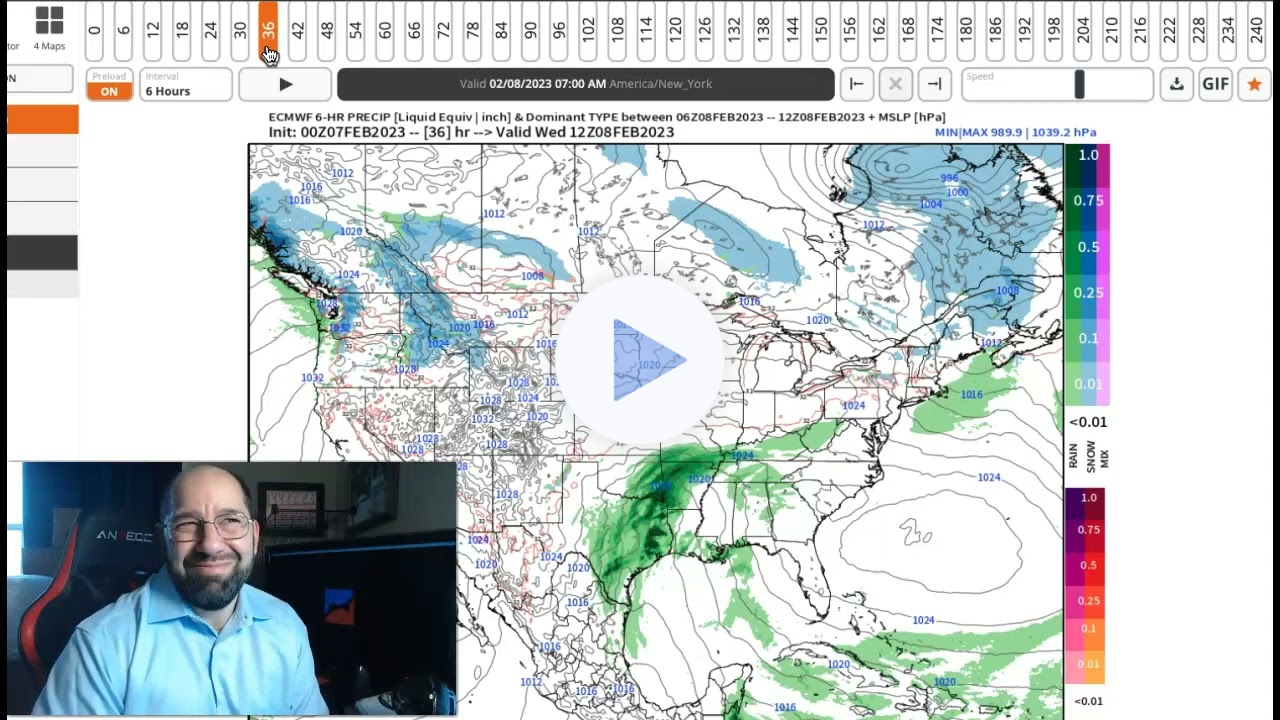 Quiet Today, But Active Pattern Continues