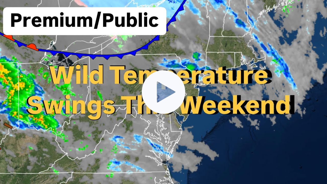 Wild Temperature Swings This Weekend