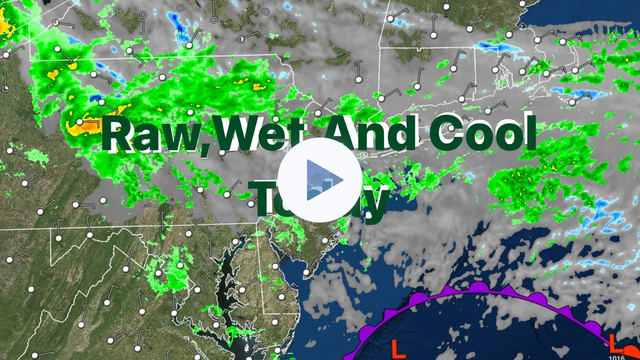 Raw, Wet, And Cool Today
