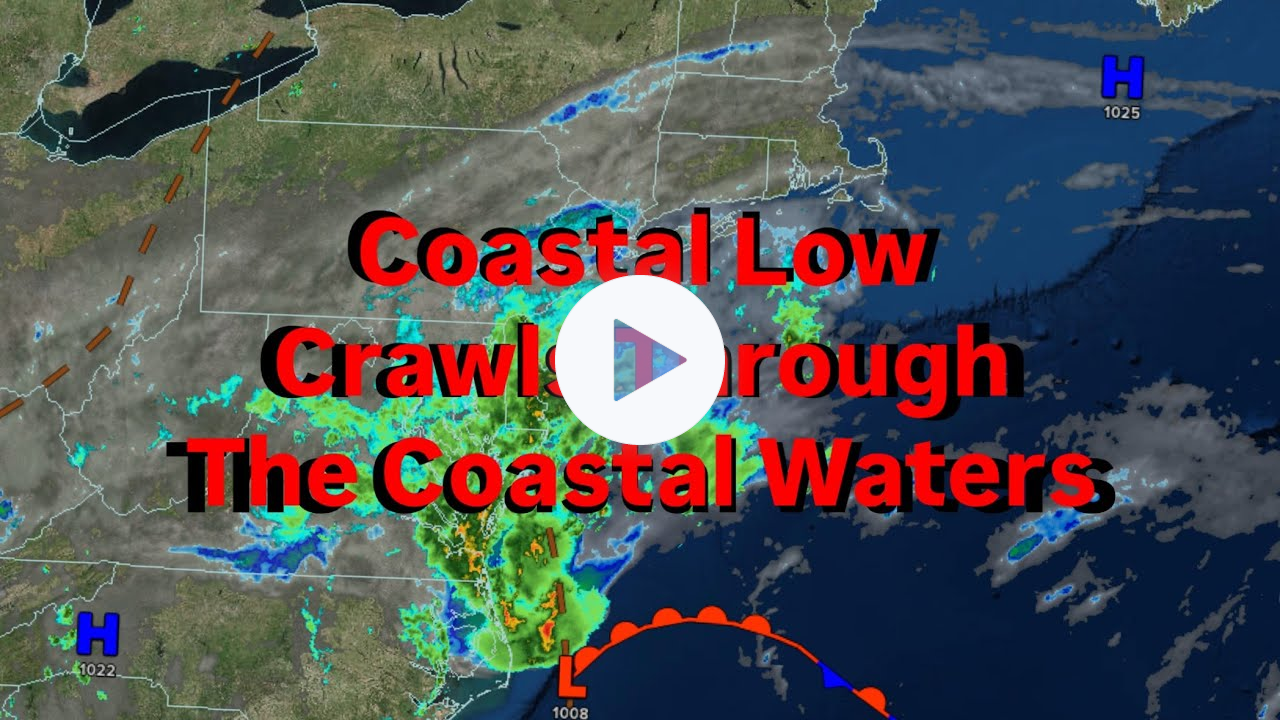Coastal Low Crawls Through The Coastal Waters