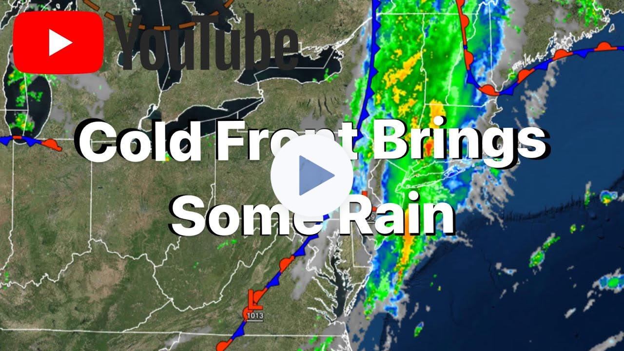 Cold Front Brings Some Rain