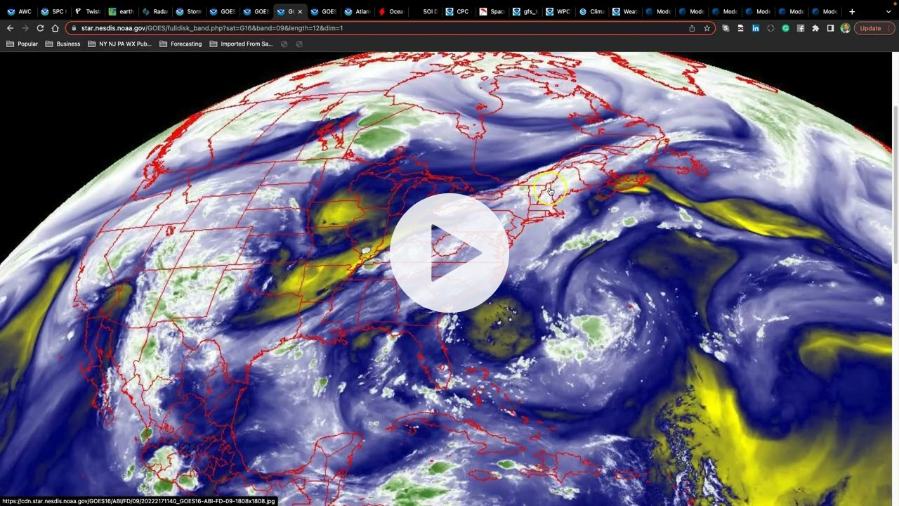 Showers And Thunderstorms A Continuous Threat