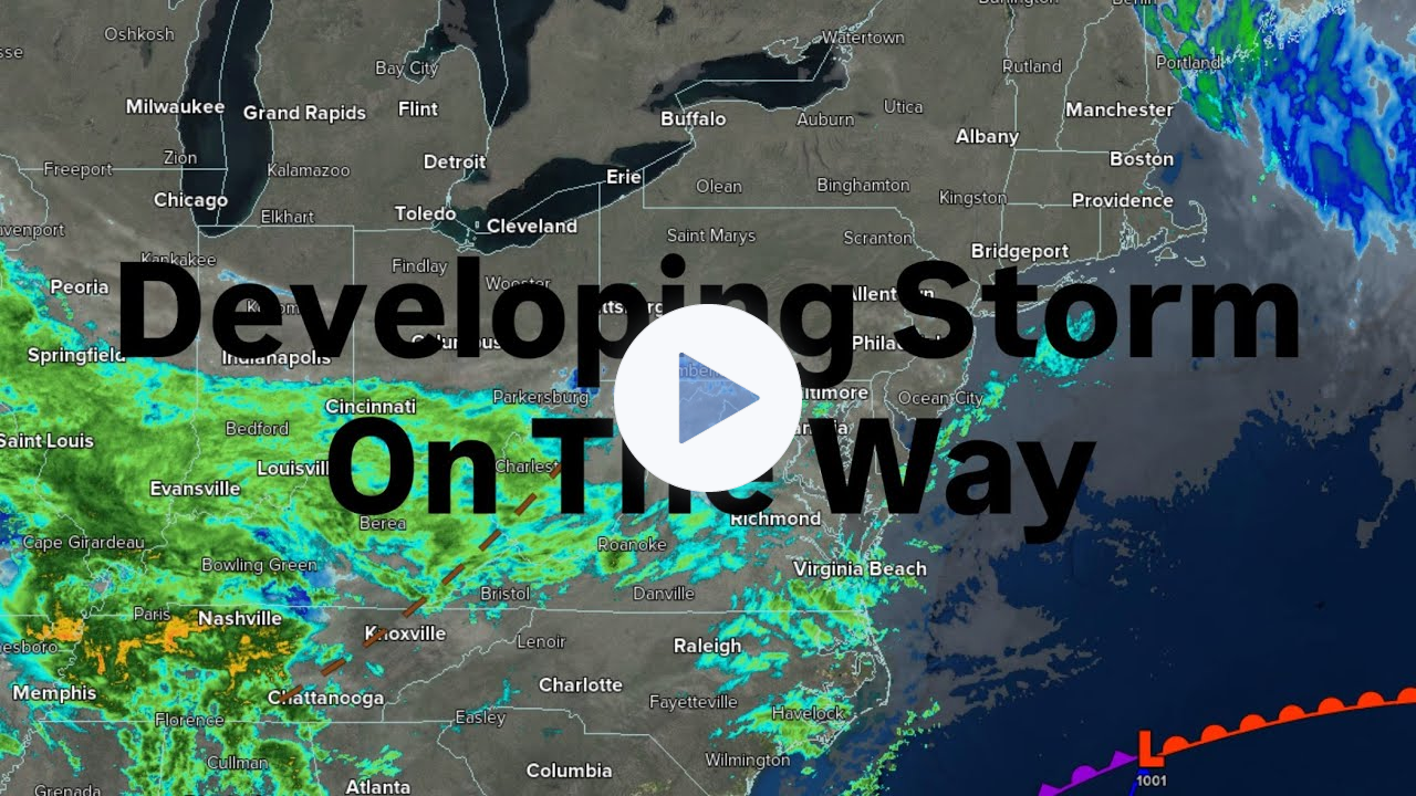 Developing Storm On The Way