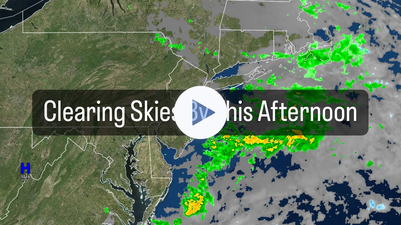 Clearing Skies By This Afternoon