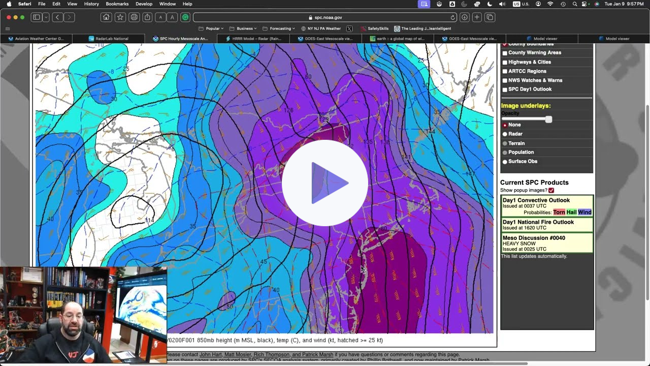 Storm Update On January 9, 2024 10 PM