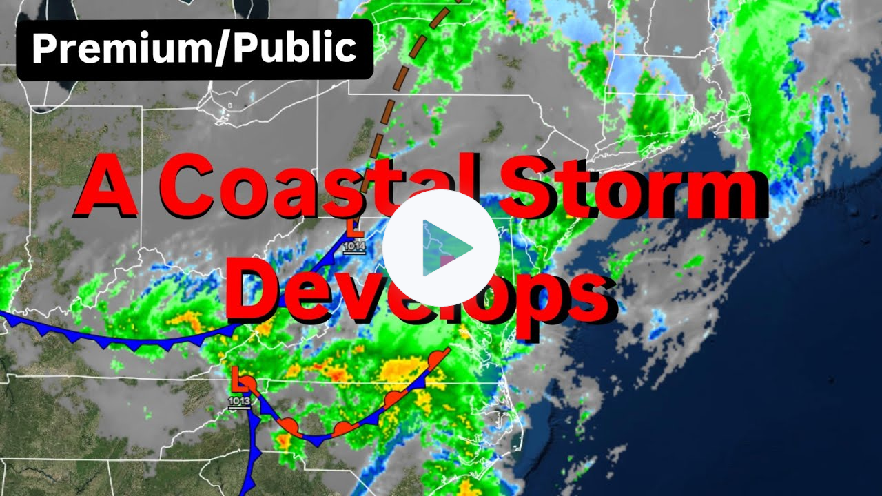 A Coastal Storm Develops