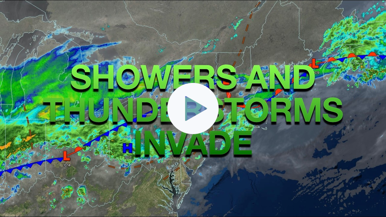 Showers And Thunderstorms Invade
