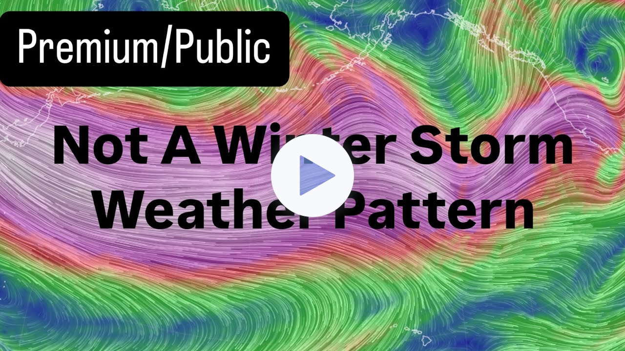 Not A Winter Storm Weather Pattern