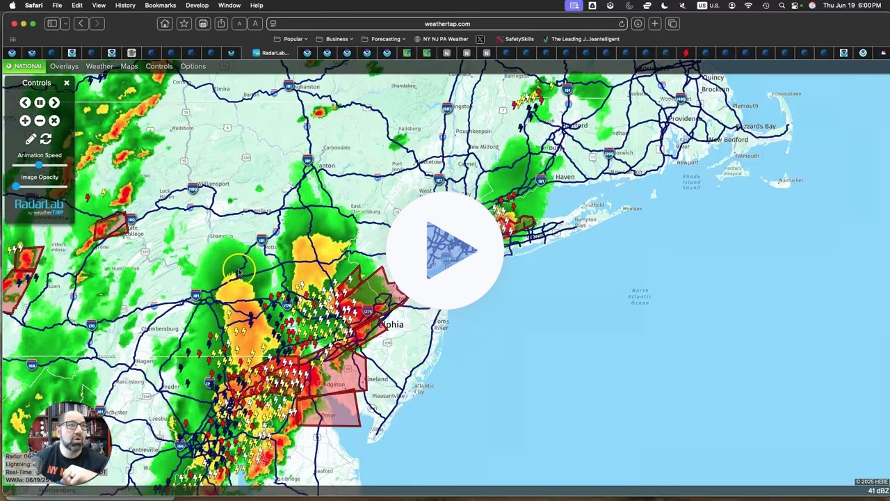 Severe Threat Analysis For June 19, 2025, 6 PM