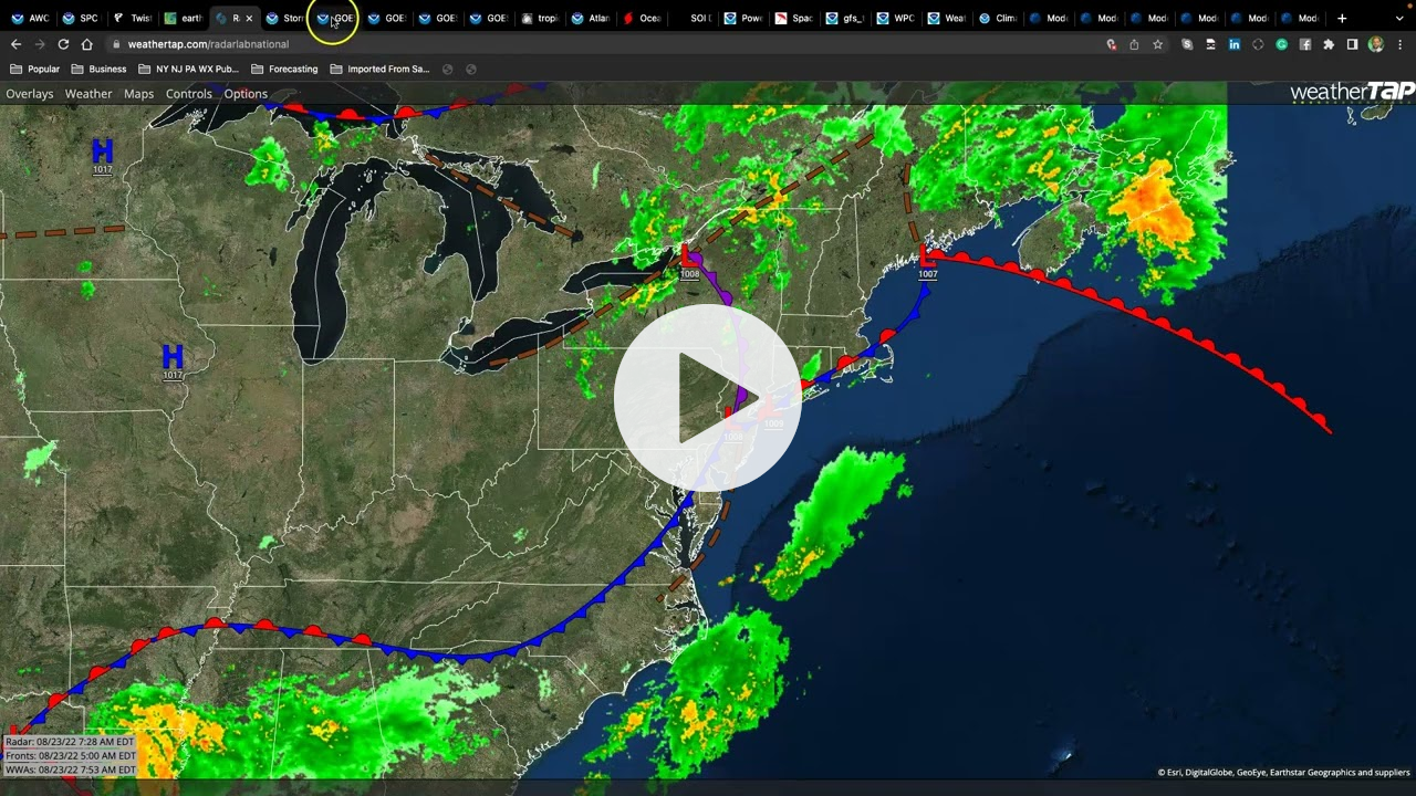 Thunderstorms Remain A Threat
