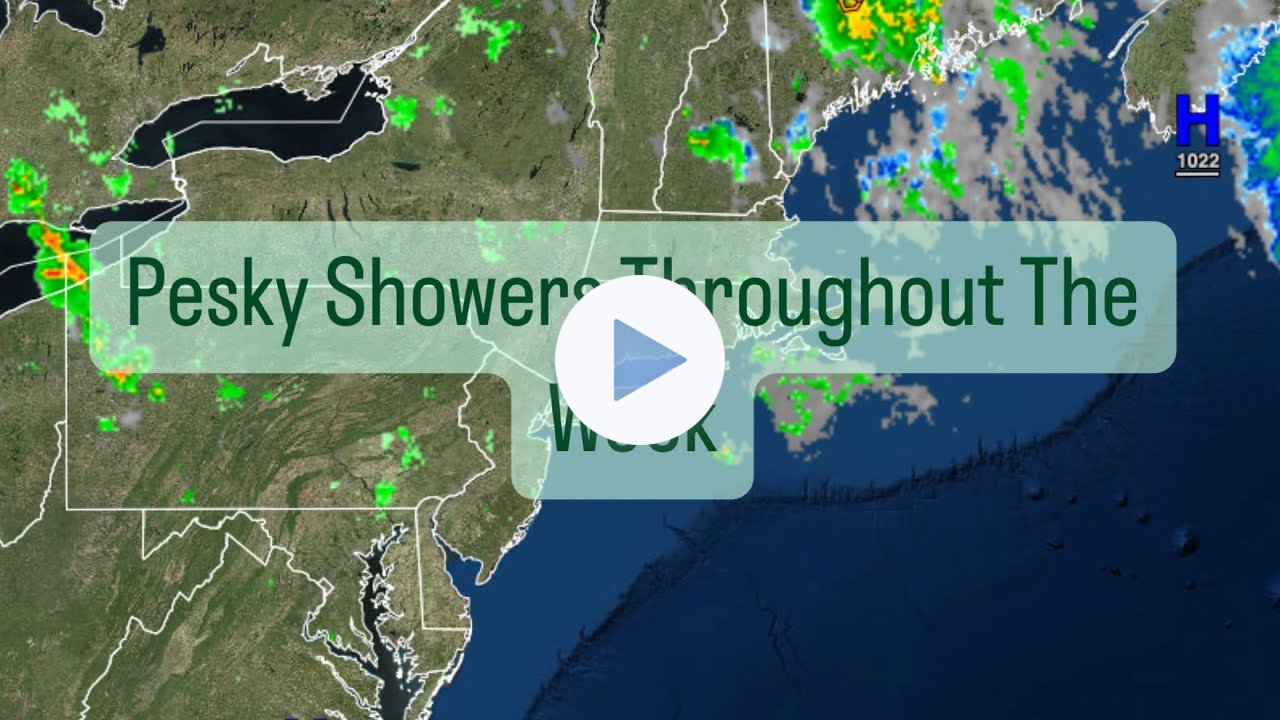 Pesky Showers Throughout The Week