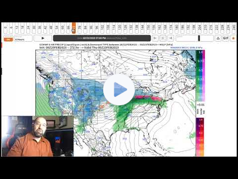 Unsettled Weather Pattern Through Next Weekend