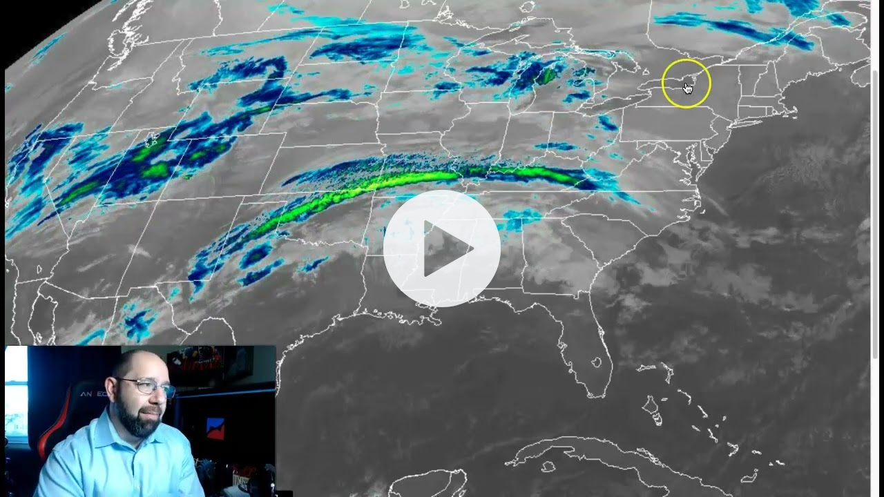 Active Pattern Develops As Jet Streams Shift