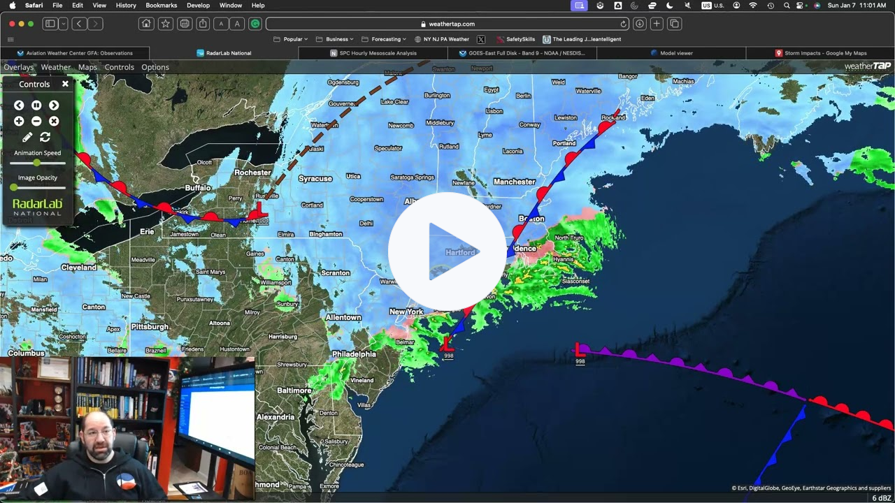Storm Update January 7, 2024 11 AM