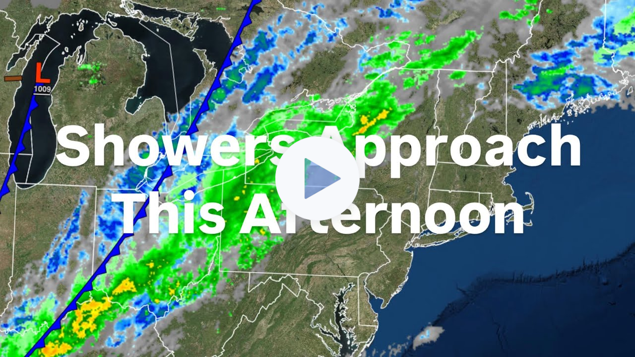 Showers Approach This Afternoon